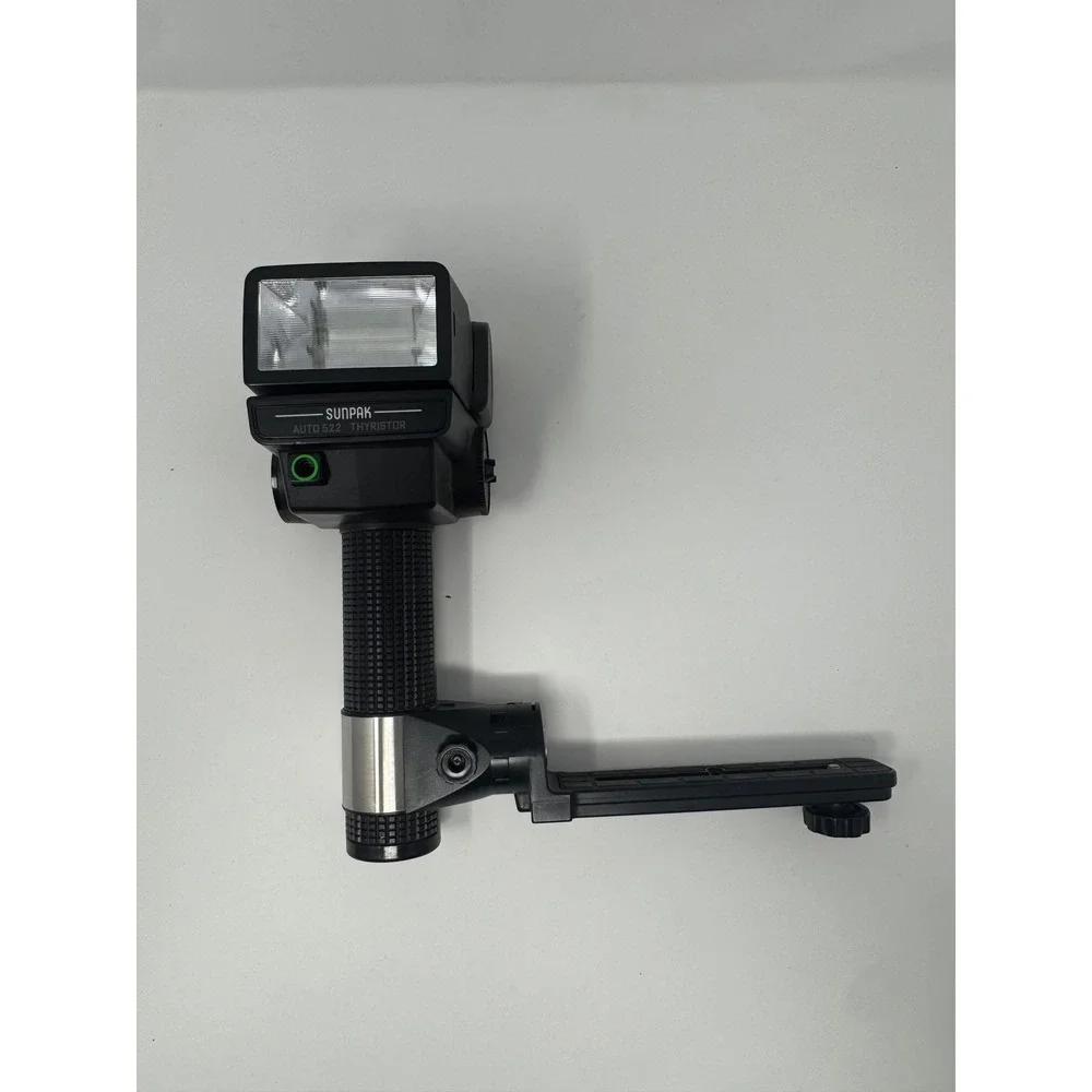 Sunpak Auto 522 Thyristor Handle Mount Flash Camera Bracket - Untested